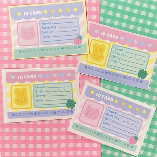 Orchid Studio Diary Club Memo Sticker Pack
