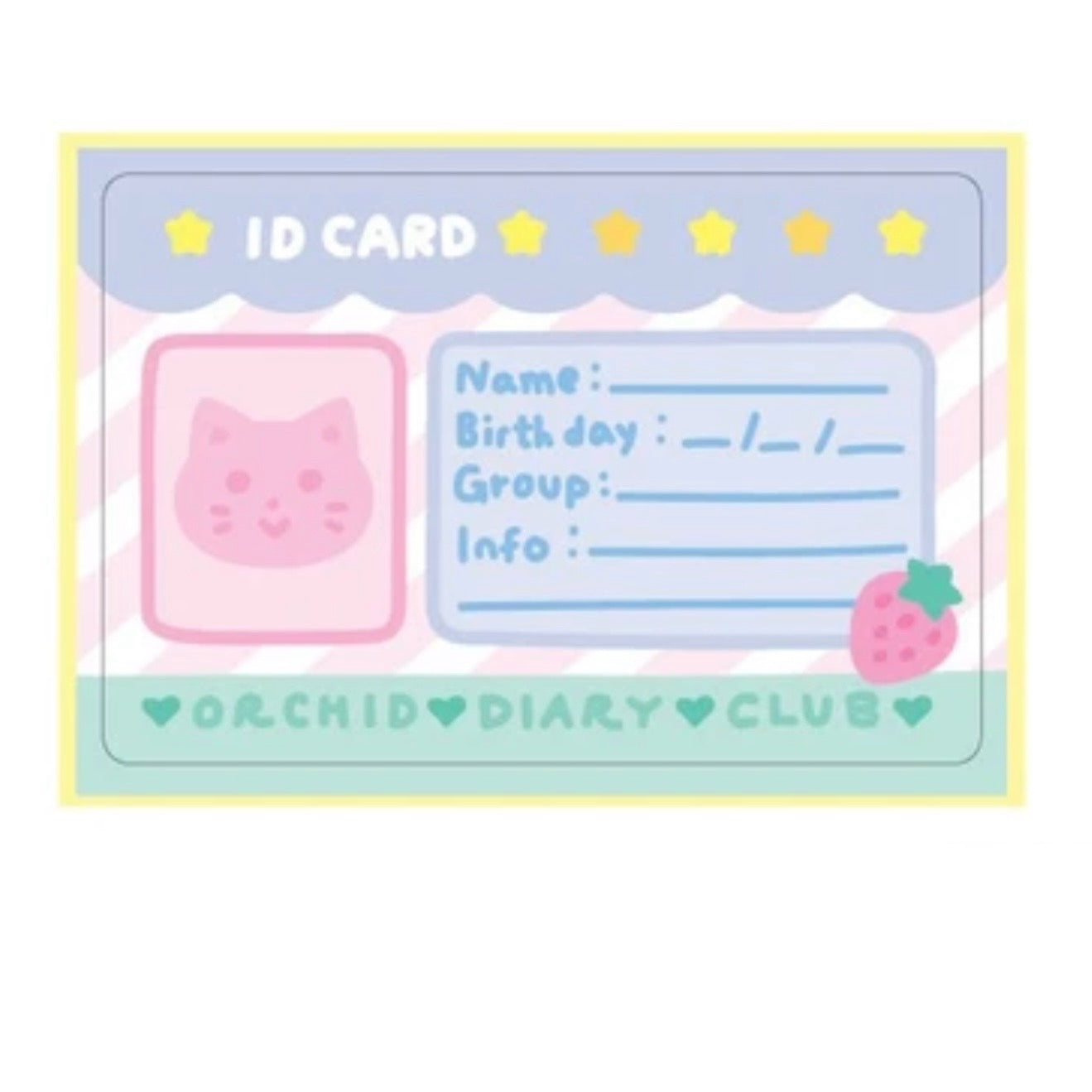 Orchid Studio Diary Club Memo Sticker Pack