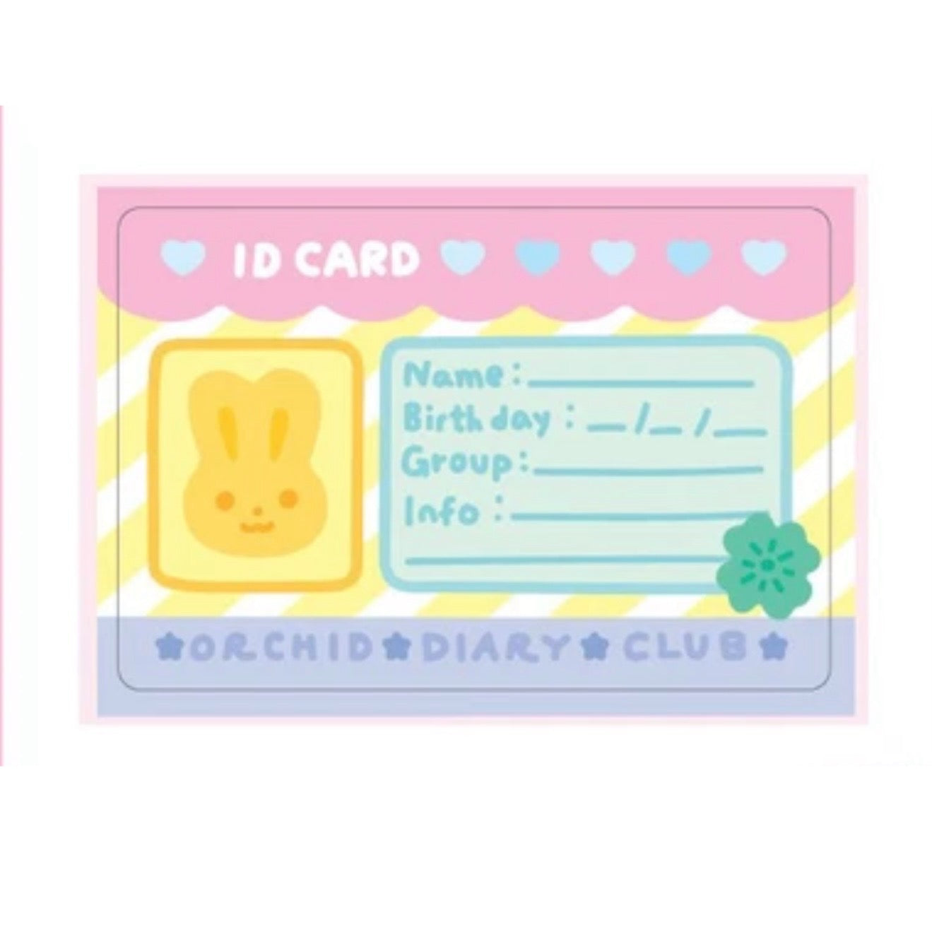 Orchid Studio Diary Club Memo Sticker Pack