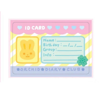 Orchid Studio Diary Club Memo Sticker Pack