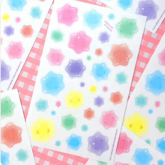 Orchid Studio Star Candy Sticker Sheet