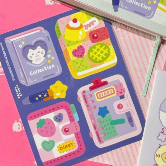 Orchid Studio Diary Sticker Sheet