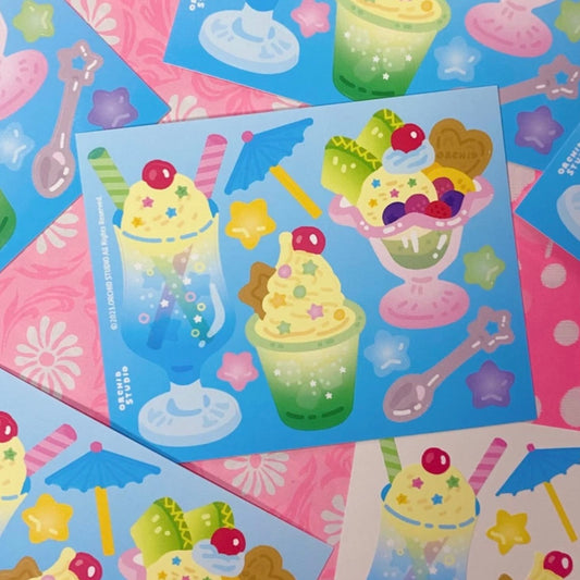 Orchid Studio Summer Treats Sticker Sheet