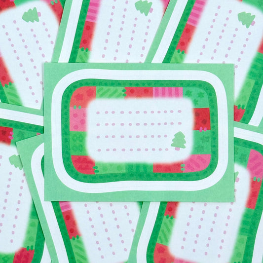 Orchid Studio Christmas Text Memo Stickers