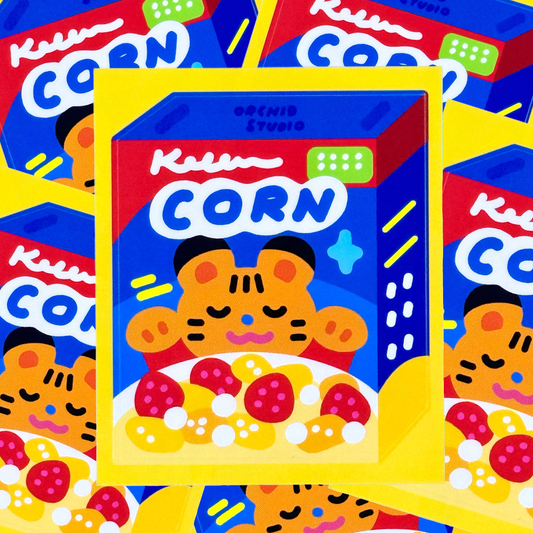 Orchid Studio Corn Flakes Sticker Sheet