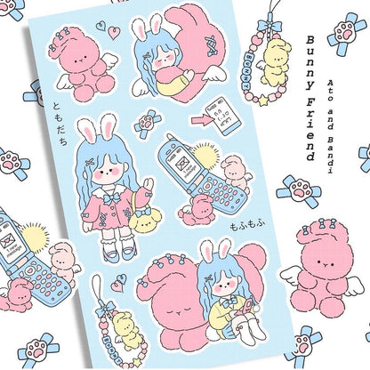 Ato and Bandi  Sticker Sheet - Dandy Mail