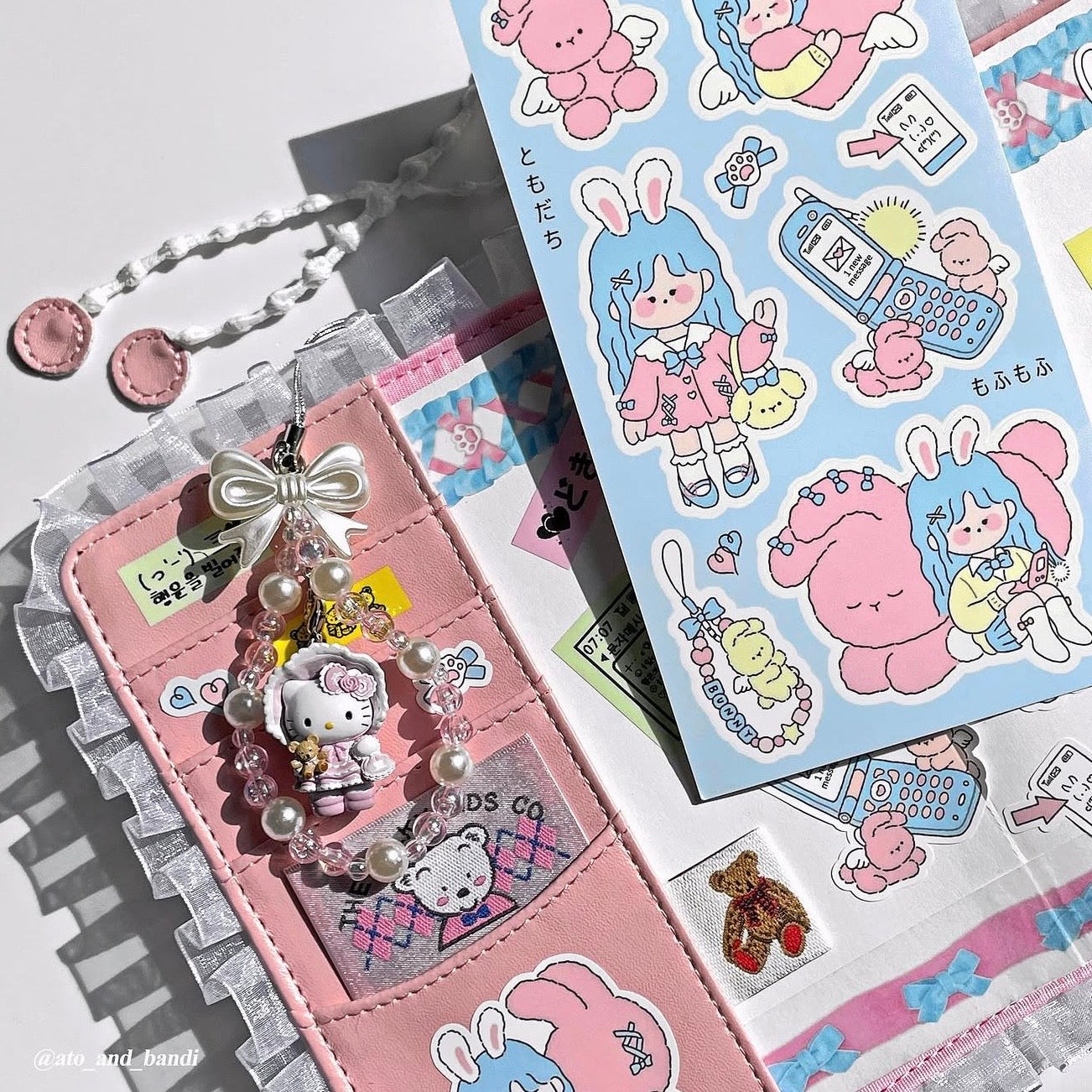 Ato and Bandi  Sticker Sheet - Dandy Mail