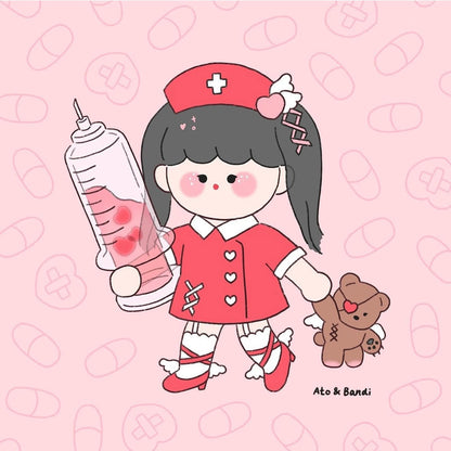 Ato and Bandi Love Cure Sticker Sheet - Dandy Mail