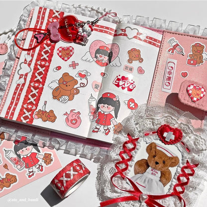 Ato and Bandi Love Cure Sticker Sheet - Dandy Mail
