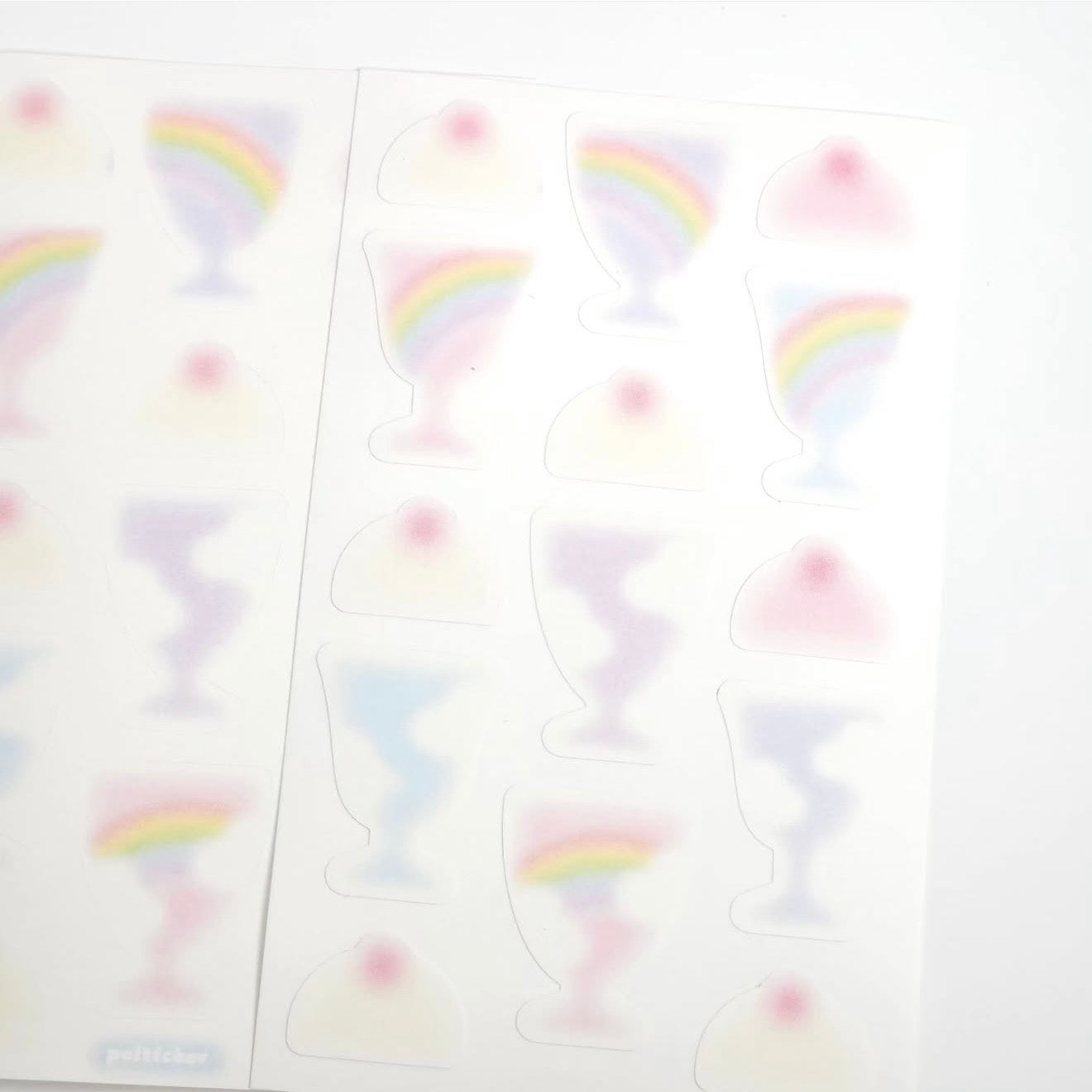 Polticker Rainbow Drinks Memo Sticker Sheet - Dandy Mail