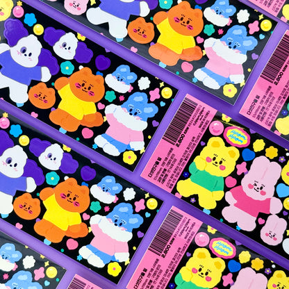 Ppomppom Studio Pals Sticker Sheet - Dandy Mail