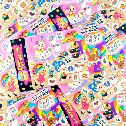 Dandy Mail x Dinga Mart Sticker Club Sheet - Dandy Mail