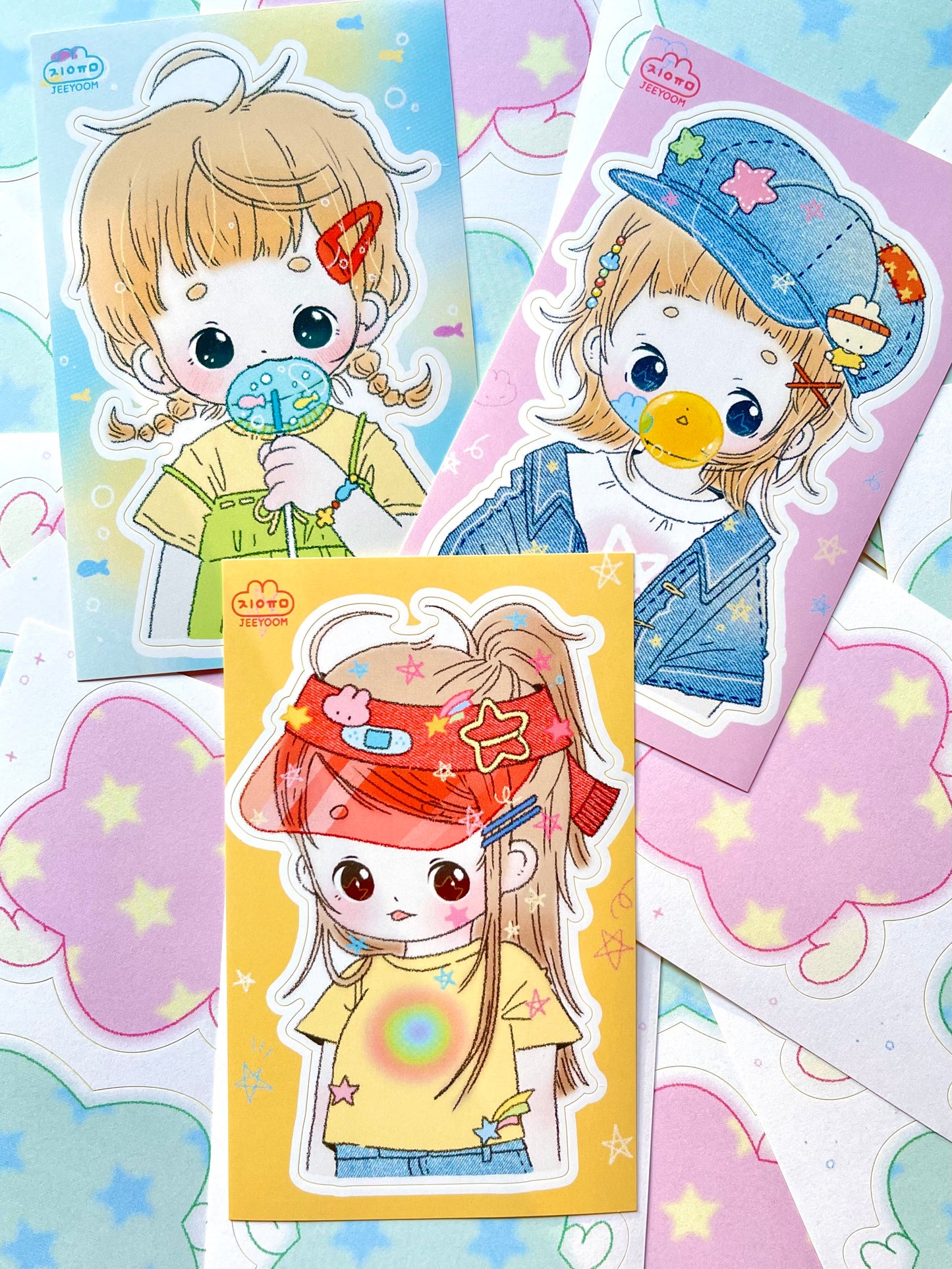 Jeeyoom Sticker Pack Version 2 - Dandy Mail