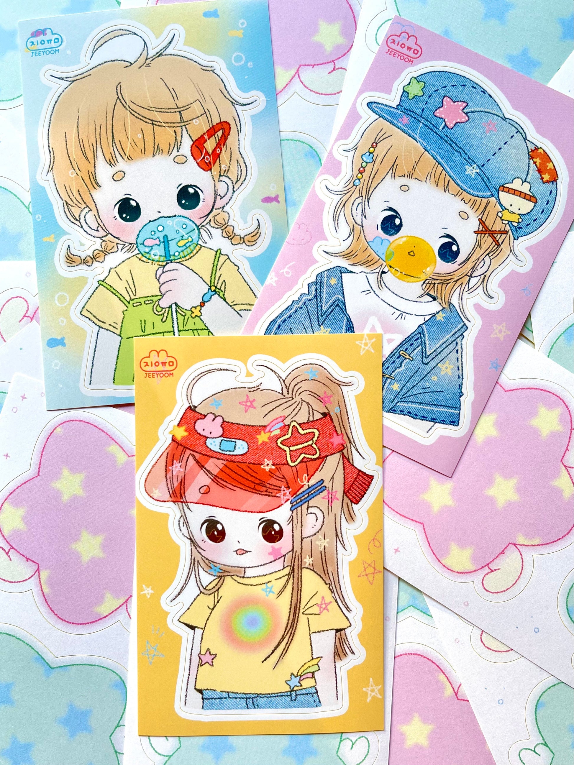 Jeeyoom Sticker Pack Version 2 - Dandy Mail