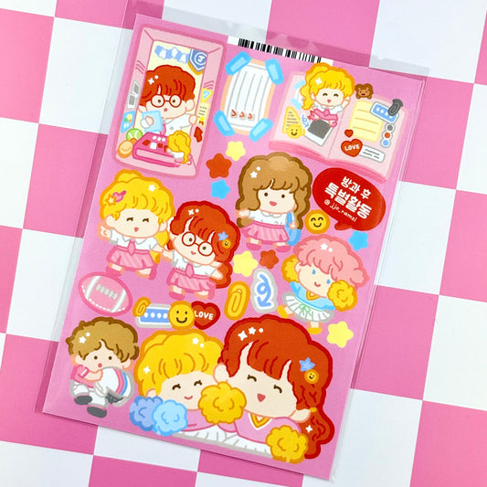 Jjo Ramzi Sticker Sheet - Dandy Mail