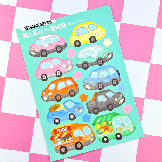 Jjo Ramzi Sticker Sheet - Dandy Mail