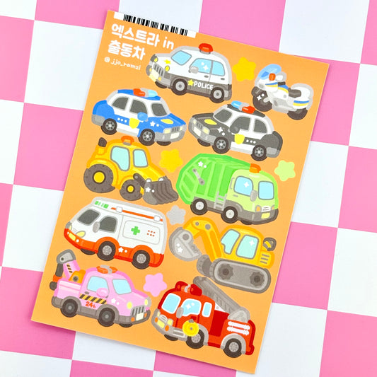 Jjo Ramzi Sticker Sheet - Dandy Mail