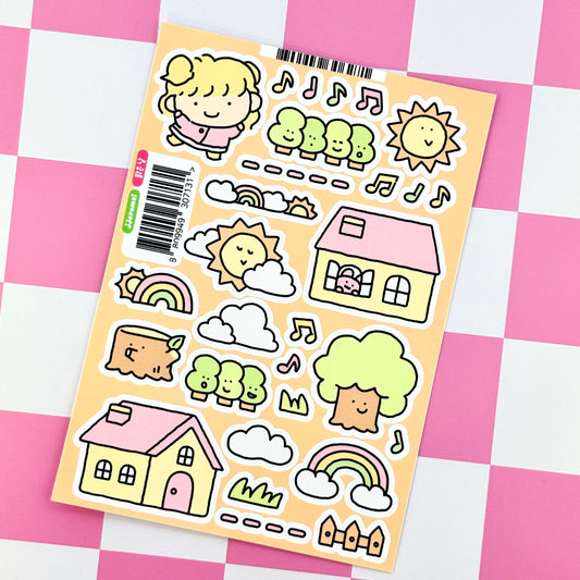 Jjo Ramzi Sticker Sheet - Dandy Mail