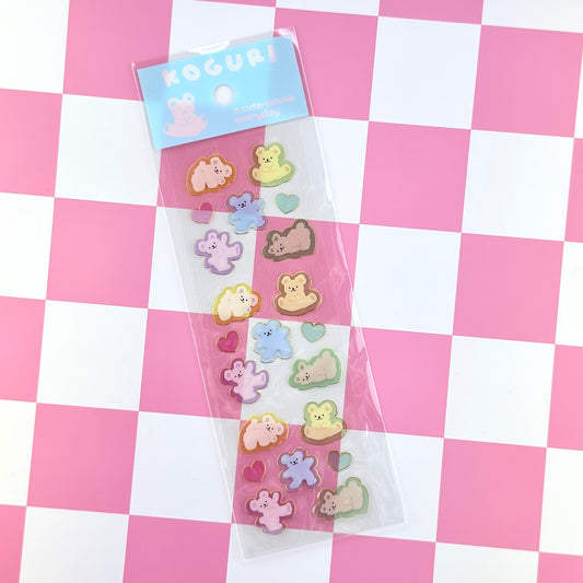 Koguri Sticker Sheet - Dandy Mail