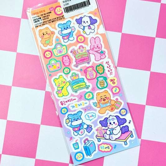 Ppomppom Studio Sticker Sheet - Dandy Mail