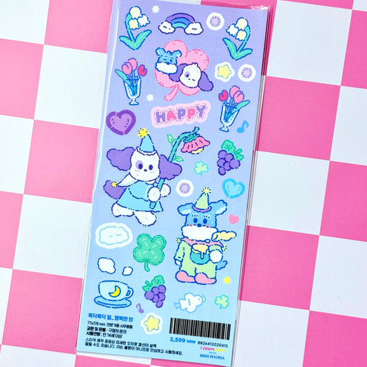 Ppomppom Studio Sticker Sheet - Dandy Mail