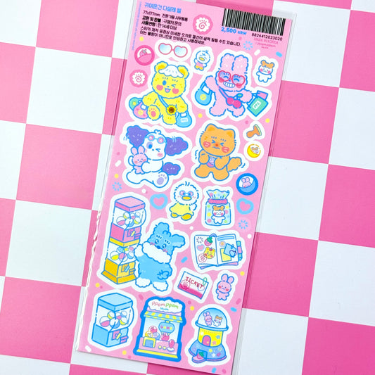 Ppomppom Studio Sticker Sheet - Dandy Mail