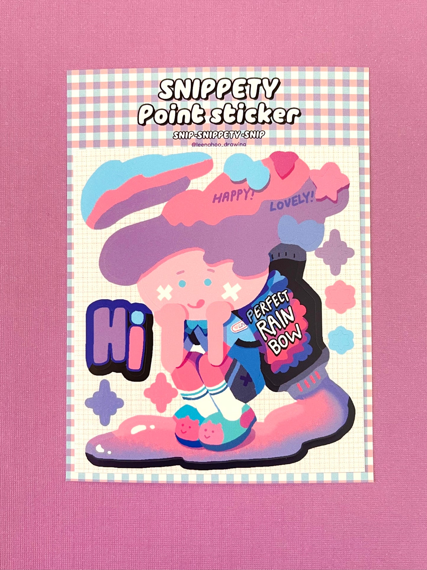 Snip Snippety Snip by Leenahoo Character Stickers - Dandy Mail