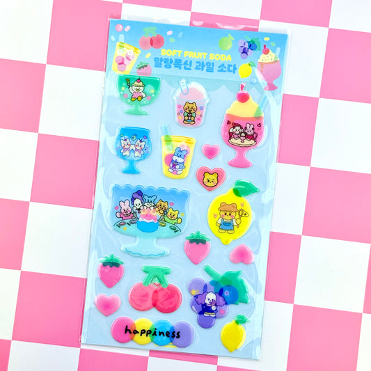 Ppomppom Studio Sticker Sheet - Dandy Mail