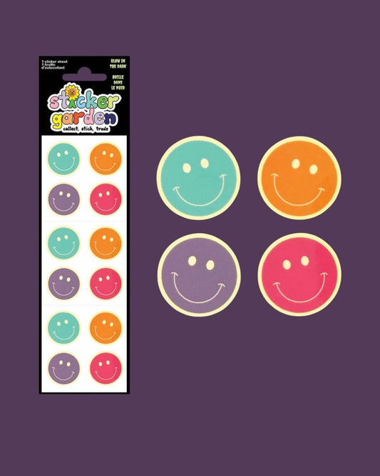 Sticker Garden Glowing Smiles Sticker Sheet - Dandy Mail