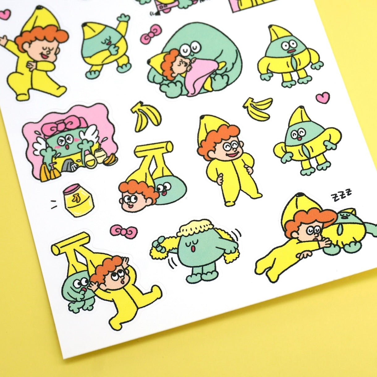 Max0Spicy Charlie & Jonny Banana Buddies Sticker Sheet