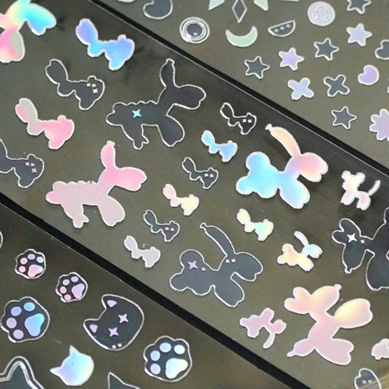 Max0Spicy Balloon Animals Sticker Sheet