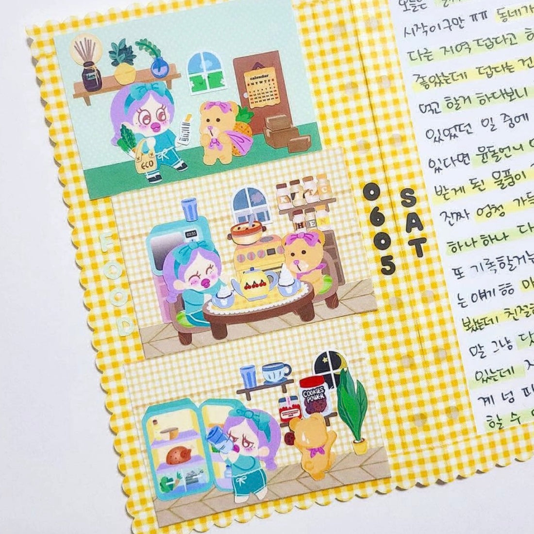 Max0Spicy Yum Yum Series Sticker Sheet