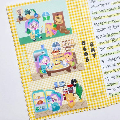 Max0Spicy Yum Yum Series Sticker Sheet