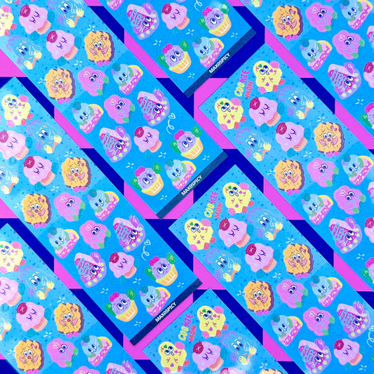 Max0Spicy Cookiemon Sticker Sheet