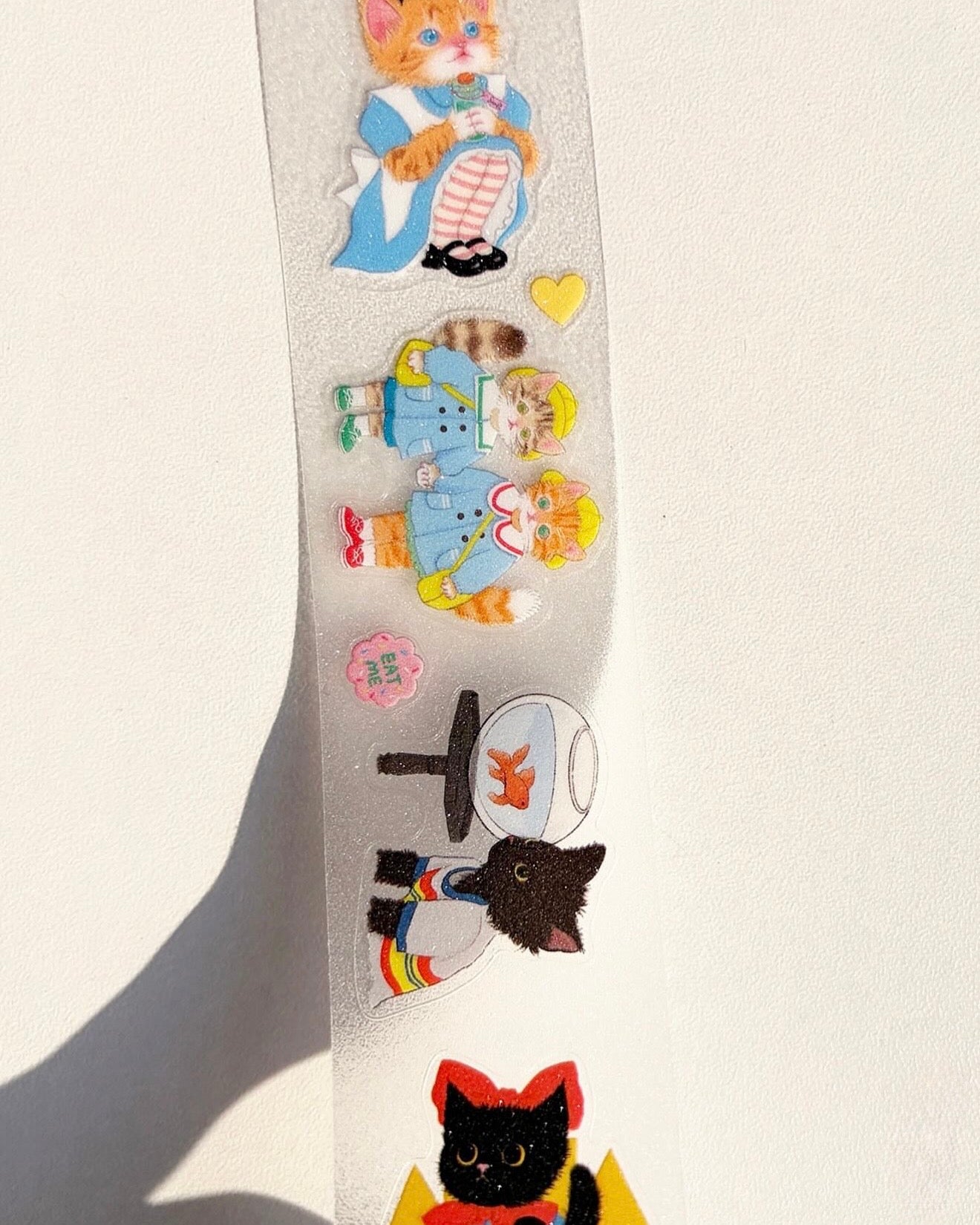 Autumn Fruits Glitter Kiss Cut Tape - Dandy Mail