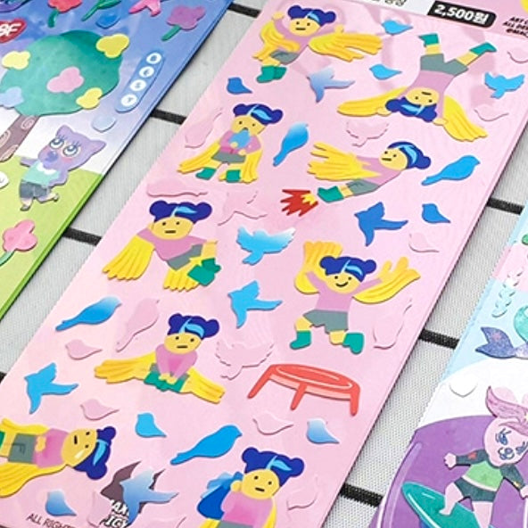 Max0Spicy Flying High Sticker Sheet