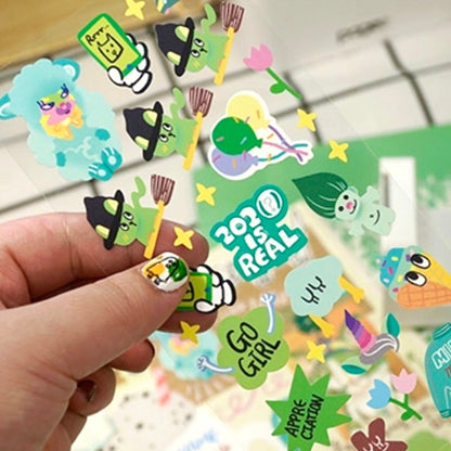 Max0Spicy Mint Sticker Sheet