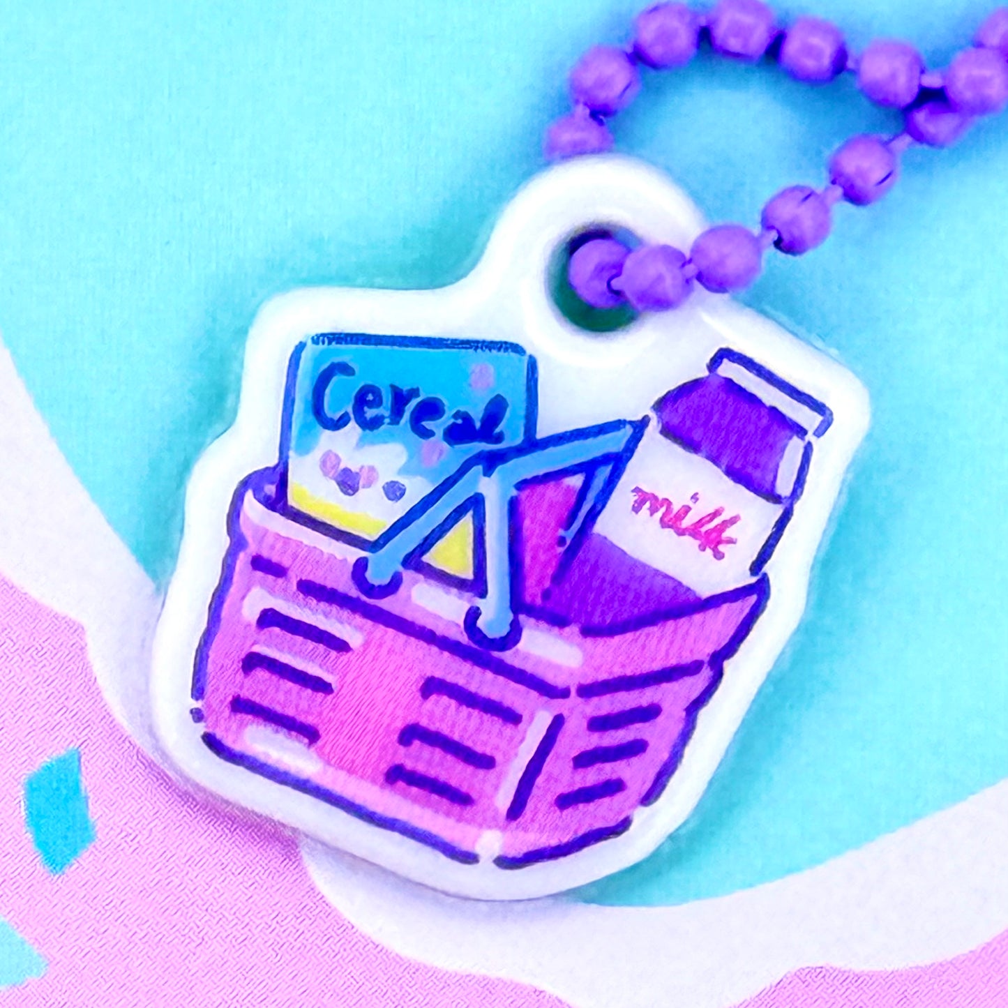 Ppomppom Studio Puffy Keychain - Dandy Mail