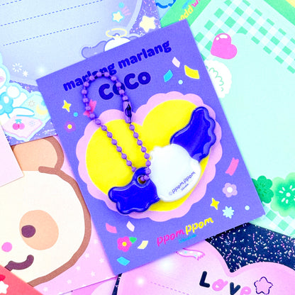 Ppomppom Studio Puffy Keychains - Dandy Mail