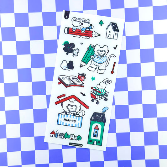 Abuba Studio Destash Sticker Sheet