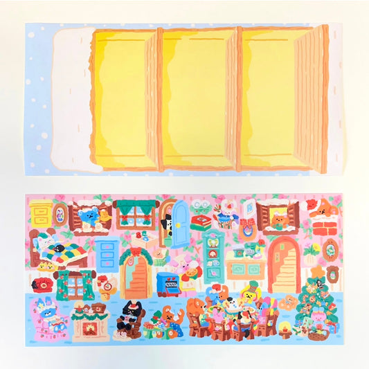 Hongsi Fantasy Christmas Morning Sticker Sheet