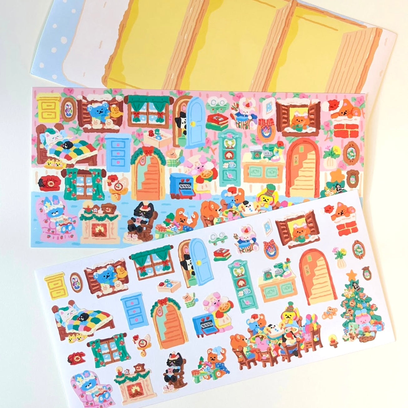 Hongsi Fantasy Christmas Morning Sticker Sheet