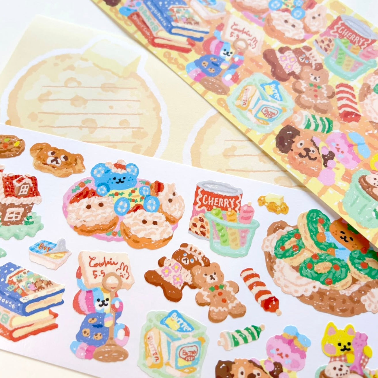 Hongsi Fantasy Christmas Cookies Sticker Sheet