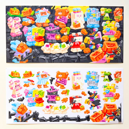 Hongsi Fantasy Halloween Blox Sticker Sheet