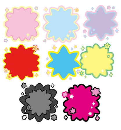 Leenahoo Deco Star Memo Sticker Pack - Dandy Mail