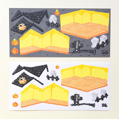 Hongsi Fantasy Haunted House Sticker Pack
