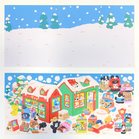 Hongsi Fantasy Toy Store Sticker Sheet