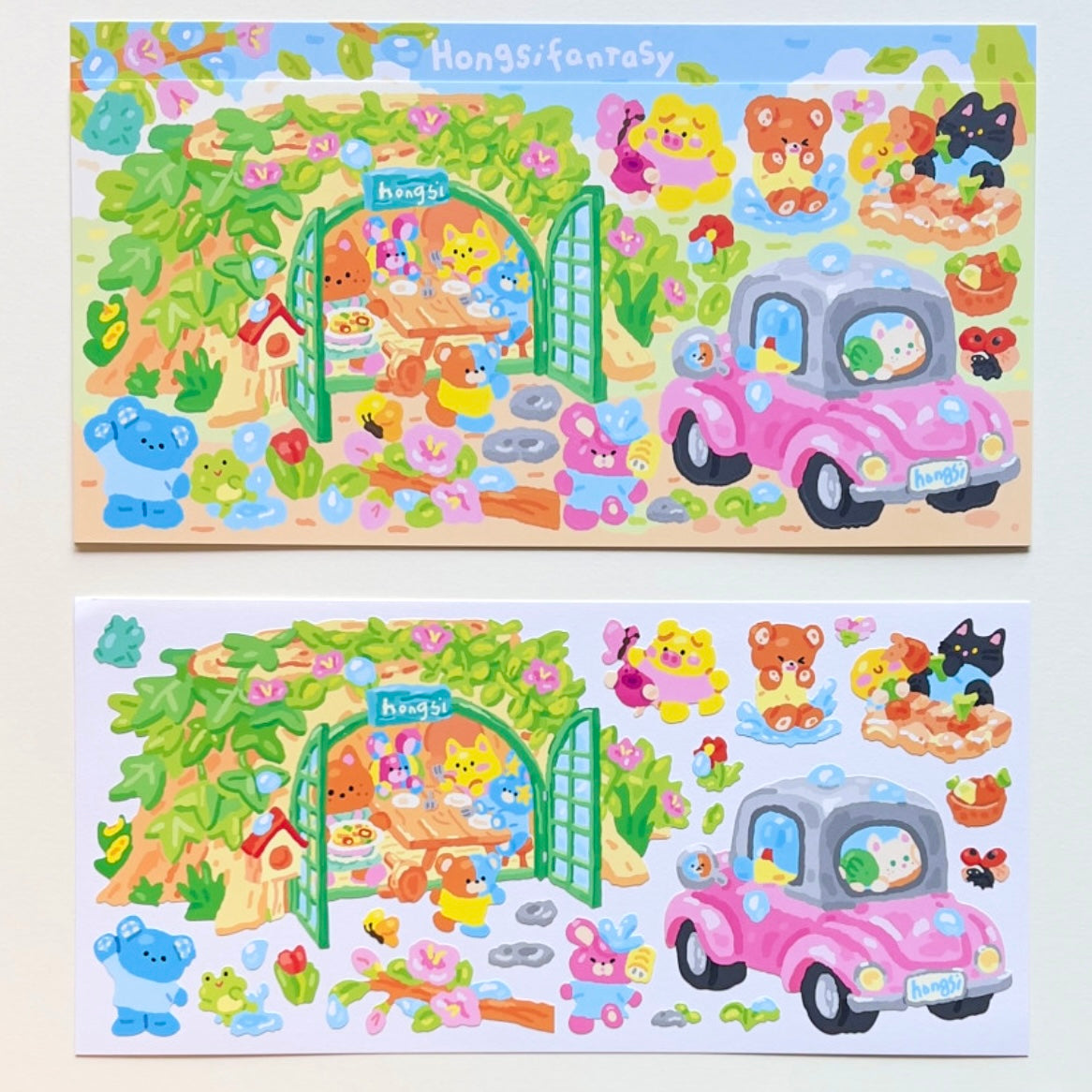 Hongsi Fantasy Hongsi House Sticker Sheet