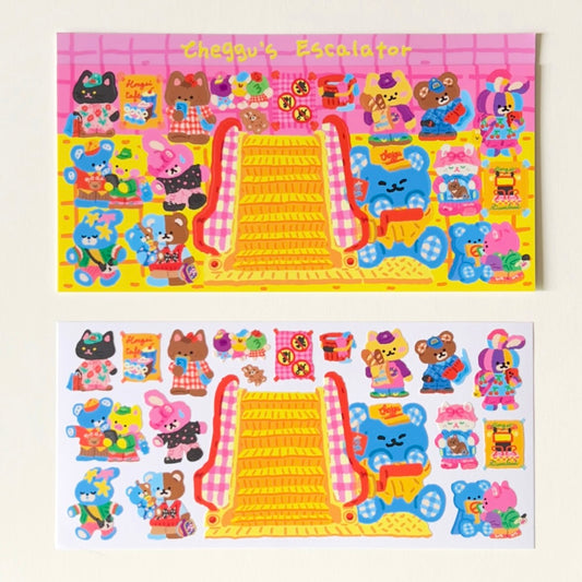 Hongsi Fantasy Escalator Sticker Sheet