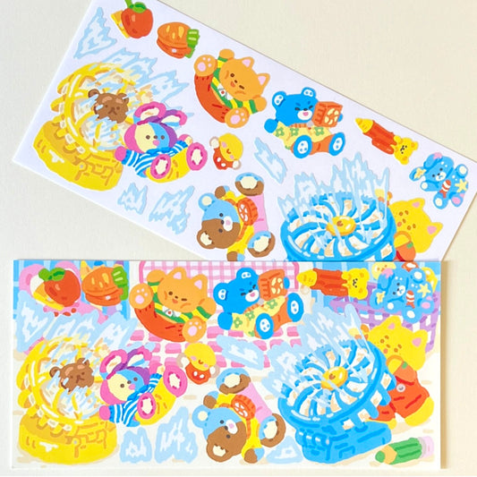 Hongsi Fantasy Battle Fans Sticker Pack
